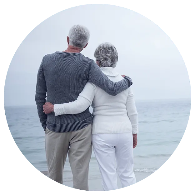 pensioners happily retired after good financial planning